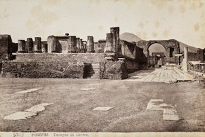 Tempio di Giove a Pompei da Giorgio Sommer