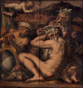 Allegoria di Borgo San Sepolcro e Anghiari, 1563-1565 da Giorgio Vasari