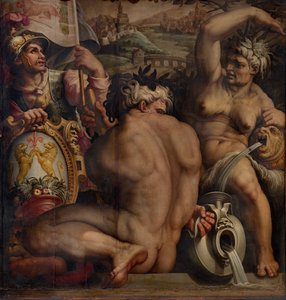 Allegoria del Casentino, 1563-1565 da Giorgio Vasari