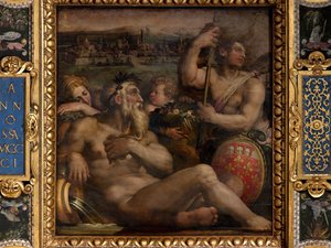 Allegoria di Prato da Giorgio Vasari
