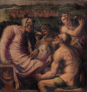 Allegoria di San Giovanni Valdarno, 1563-1565 da Giorgio Vasari
