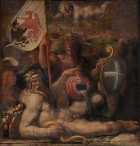 Allegoria di Volterra da Giorgio Vasari