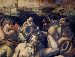 Allegoria della regione del Chianti, Italia da Giorgio Vasari
