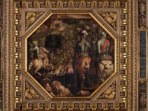 Battle of Marciano in Val di Chiana da Giorgio Vasari