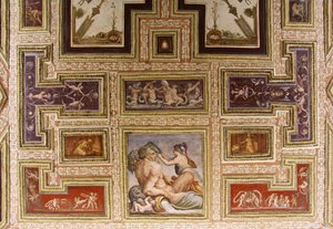 Cerere che allatta Trittolemo (dettaglio del soffitto Altoviti, 1553)