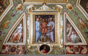(dettaglio) della stanza di Cosimo de