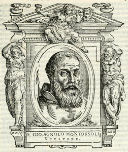 Ritratto di Giovanni Angelo Montorsoli, Vasari 1568 da Giorgio Vasari
