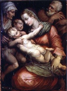Sacra Famiglia con Sant