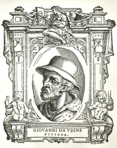 Ritratto di Giovanni da Udine da Giorgio Vasari