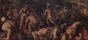 La battaglia contro Radagaiso a Faesulae nel 406, 1563-1565 da Giorgio Vasari