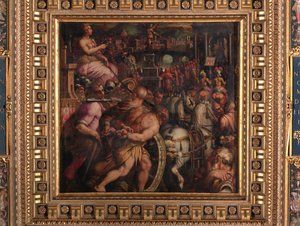 Trionfo dopo la vittoria su Pisa da Giorgio Vasari