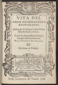 Vita di Michelangelo Buonarroti da Giorgio Vasari