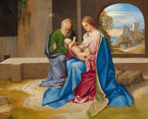 La Sacra Famiglia da Giorgione