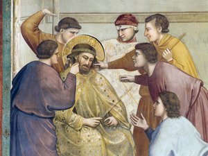 Flagellazione di Cristo, (dettaglio) di Giotto da Giotto (c.1266 1337)