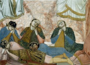 La Resurrezione di Cristo, (dettaglio) dalla Vita e Passione di Cristo, di Giotto da Giotto (c.1266 1337)