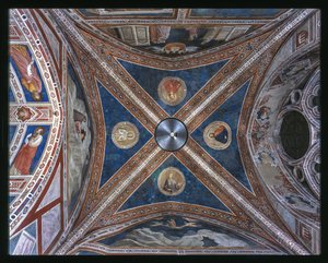 Cappella della Maddalena: la volta da Giotto (c.1266 1337)