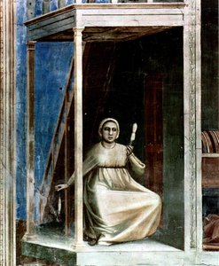N. 3 Scene della vita di Gioacchino: 3. Annunciazione a Sant