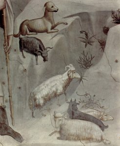 Scene della vita di Gioacchino: 5. Il sogno di Gioacchino

 (dettaglio)