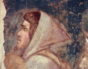 Testa di un pastore da Giotto di Bondone
