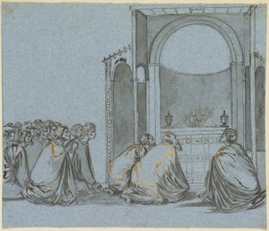 Preghiera per la fioritura delle aste da Giotto di Bondone