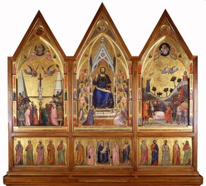 Il trittico Stefaneschi, c.1320 da Giotto di Bondone
