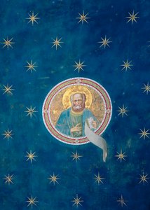 Il profeta Malachia, dalla volta del soffitto, c.1305