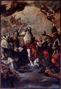 San Giovanni Battista, San Giorgio, Santa Lucia, Santa Caterina, San Bernardo da Giovacchino Assereto
