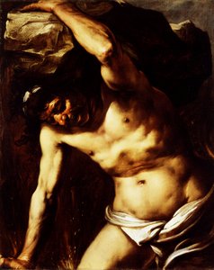Sisifo da Giovan Battista Langetti