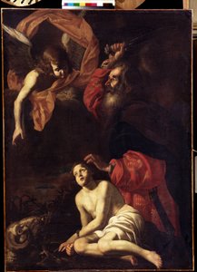 Il sacrificio di Isacco da parte di Abramo da Giovanni Battista Caracciolo