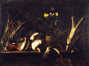 Natura morta con verdure da Giovanni Battista Ruoppolo or Ruopolo