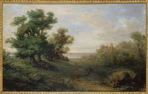 Paesaggio italiano da Giovanni Carnovali