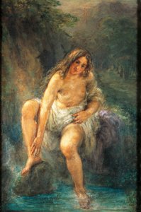 La bagnante