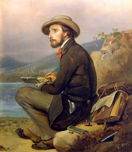 Ritratto di pittore, forse Giovanni Carnovali