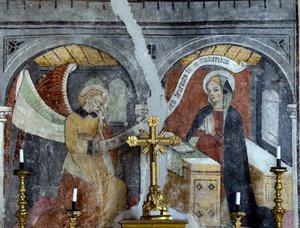 Gli affreschi della cappella dell
