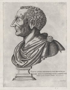 Speculum Romanae Magnificentiae: Busto di Livio, 1582