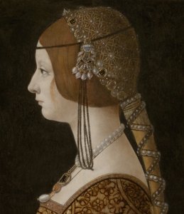 Blanca Maria Sforza da Giovanni Ambrogio de Predis