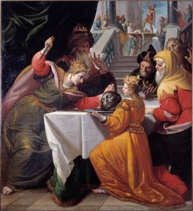 Salomè con la testa di San Giovanni Battista su un piatto d