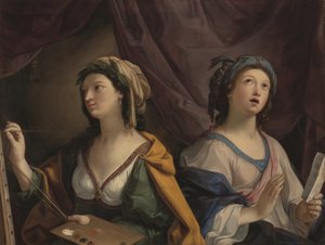 Allegoria della pittura e della musica da Giovanni Andrea Sirani