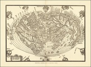 Carta del mondo del 1540 di Giovanni Andrea Vavassore da Giovanni Andrea Vavassori