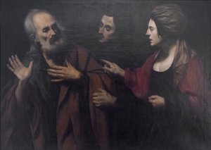 Il rinnegamento di San Pietro da Giovanni Antonio Galli