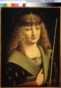 Ritratto di un giovane come San Sebastiano da Giovanni Antonio Boltraffio