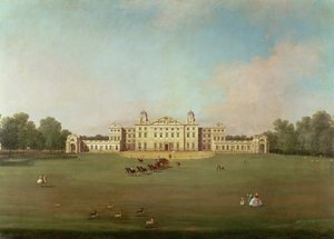 Badminton House, Gloucestershire da Giovanni Antonio Canal