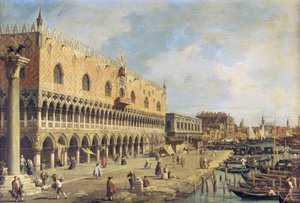 La Riva degli Schiavoni, Venezia da Giovanni Antonio Canal