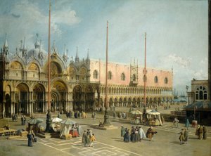 Piazza San Marco, Venezia da Giovanni Antonio Canal