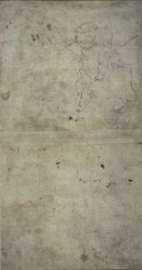 Schizzo di Giuseppe che tiene il Bambino Gesù da Giovanni Antonio Guardi