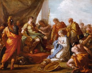 La continenza di Scipione da Giovanni Antonio Pellegrini