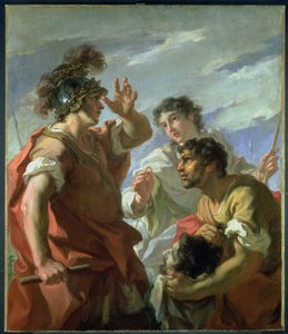 Cesare davanti ad Alessandria, 1724-25 da Giovanni Antonio Pellegrini