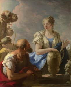 Rebecca al pozzo, 1708-13 da Giovanni Antonio Pellegrini