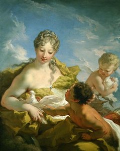 Venere e Cupido da Giovanni Antonio Pellegrini
