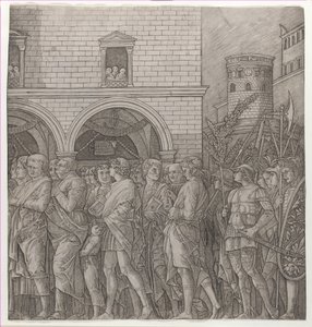 Il trionfo di Cesare: i senatori da Giovanni Antonio da Brescia